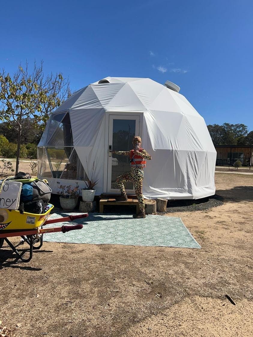 11 Questions With Strange Catman, Photo from @catman6701, yurt