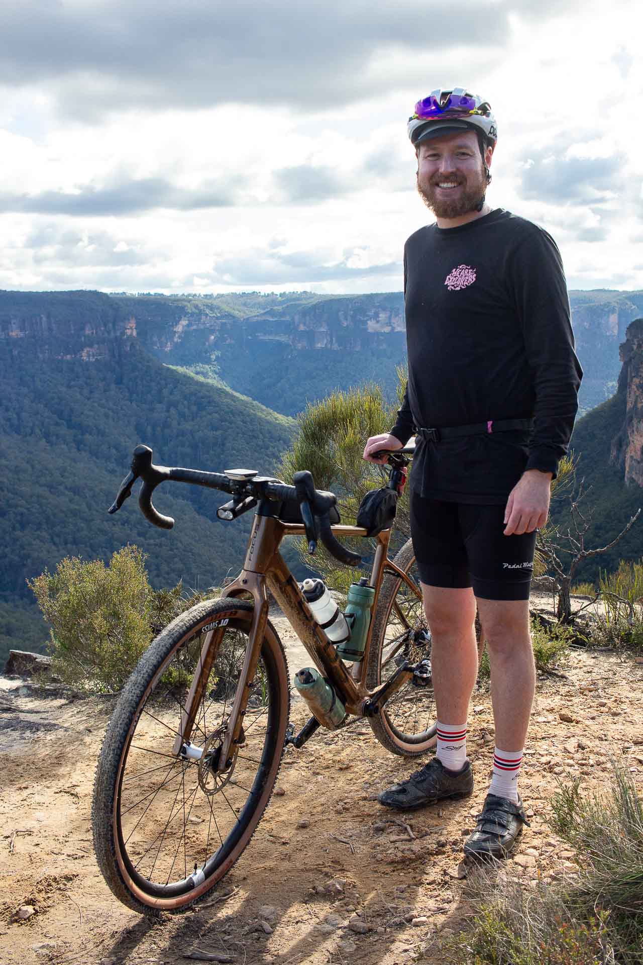 Focus Atlas 8.9 Carbon Gravel Bike – Reviewed and Tested, photo by Tim Ashelford, Blue Mountains, mt hay rd, new south wales