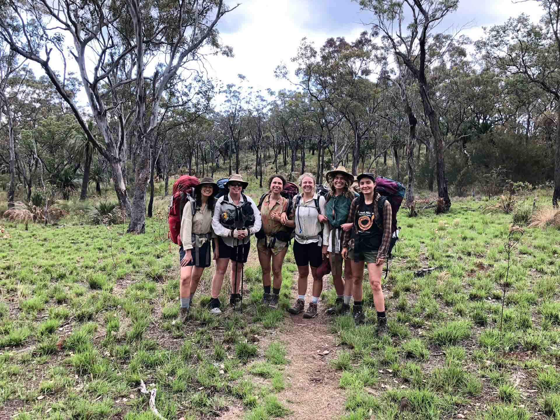 Entering the Void From the Roof Top of Queensland – The Carnarvon Great Walk, Photo by Feather, group of friends hiking