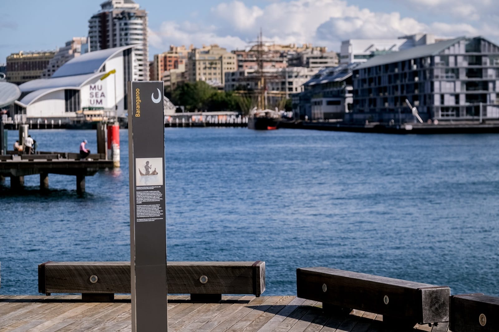 Yananurala marker at Barangaroo, Credit City of Sydney