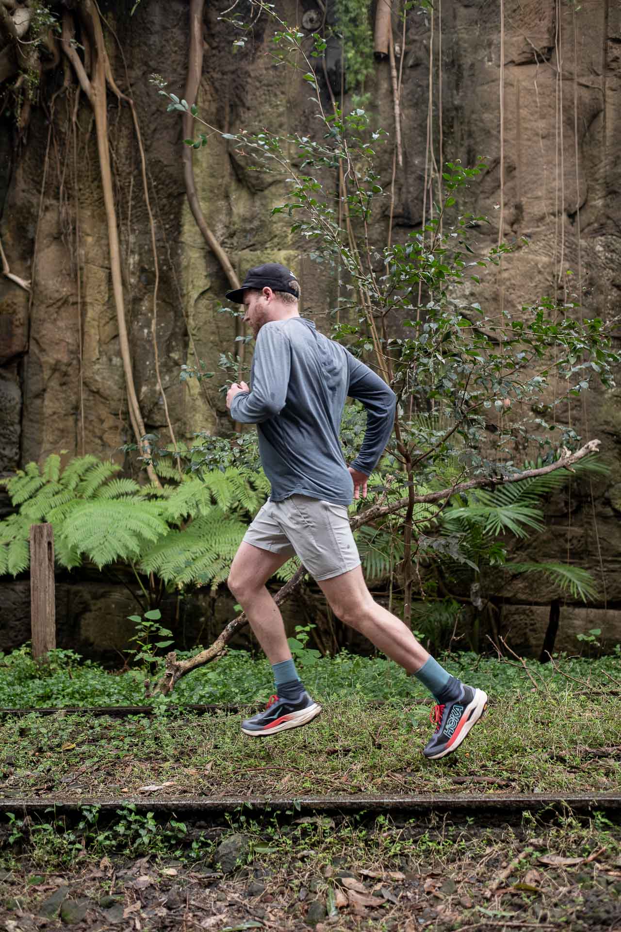 HOKA Tecton X 3 – Our First Look at the Race Winning Trail Running Shoe, photo by Sam Heaton @heatoburrito, runner Tim Ashelford, balmoral, nsw, trail running