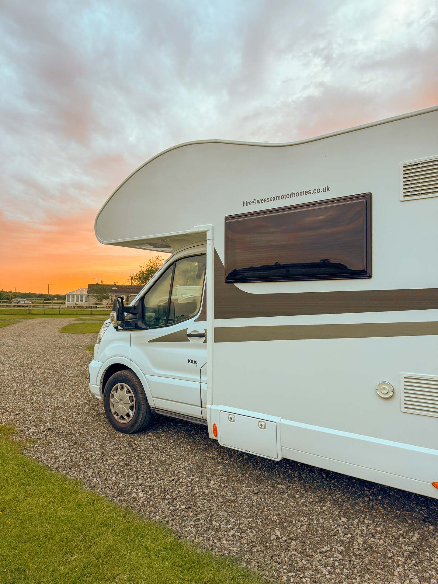 The Ultimate Family Camping Setups – Compared & Tested, Photo by @sarah.tayler.writer, motorhome, sunset