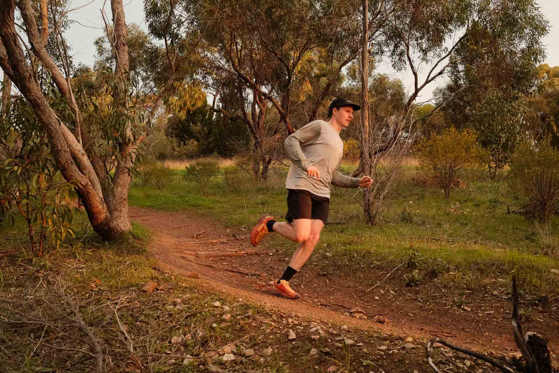 Hoka speedgoat 6 review, jack brookes, trail running near adelaide-6, action shot