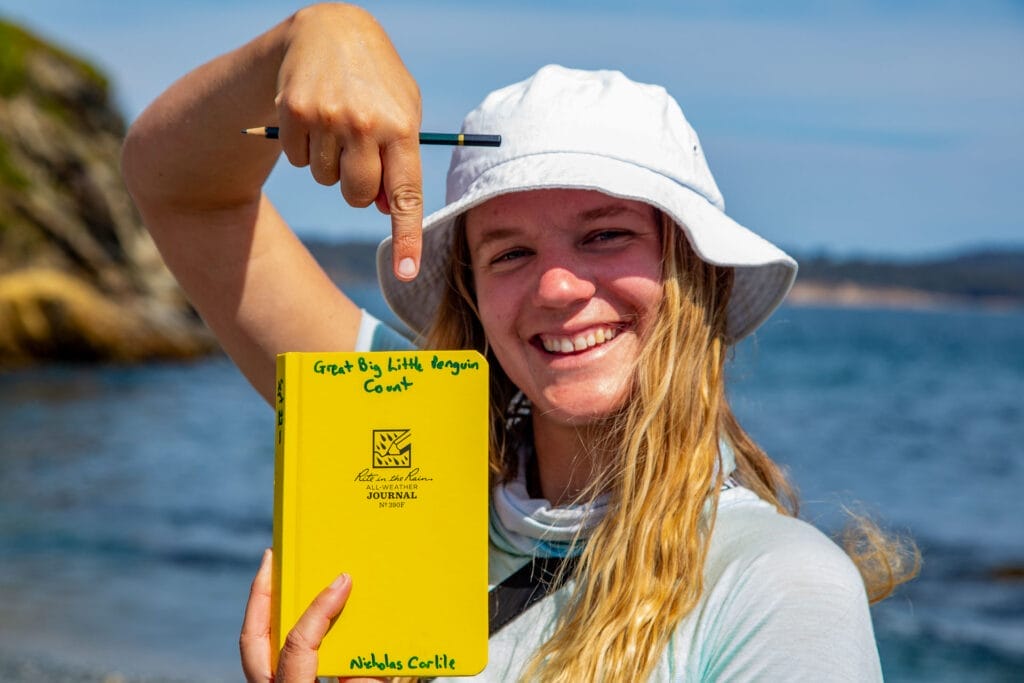 Volunteering to Count Little Penguins: 4 Nights on a Remote Island with 6 Friends and 240 Penguins, Tollgate Islands, island, NSW, Photos by Michael Lawrence-Taylor, research, conservation, notes, ocean, happy