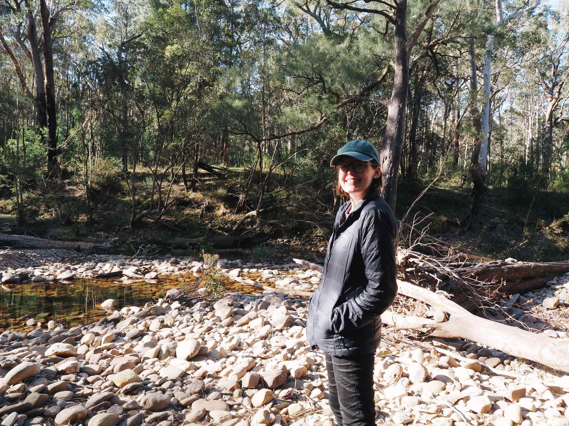 TOAKS Titanium 750ml Pot with Lid – Reviewed & Tested, Photo by Anna Wall, Budawangs, NSW, river, hiker