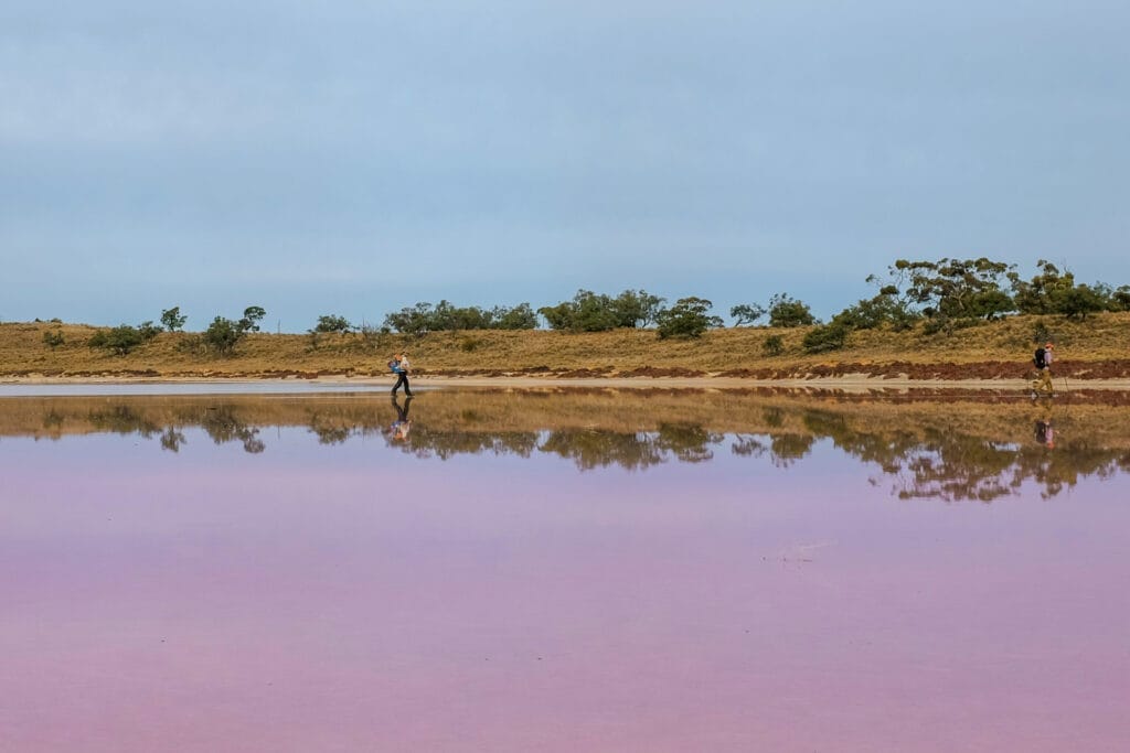The Sunset Remote Walking Track – Soak Up the Rays On This 3-Day Hiking Trip Through Murray-Sunset National Park, Photo by Taylor Bell, VIC, pink lake