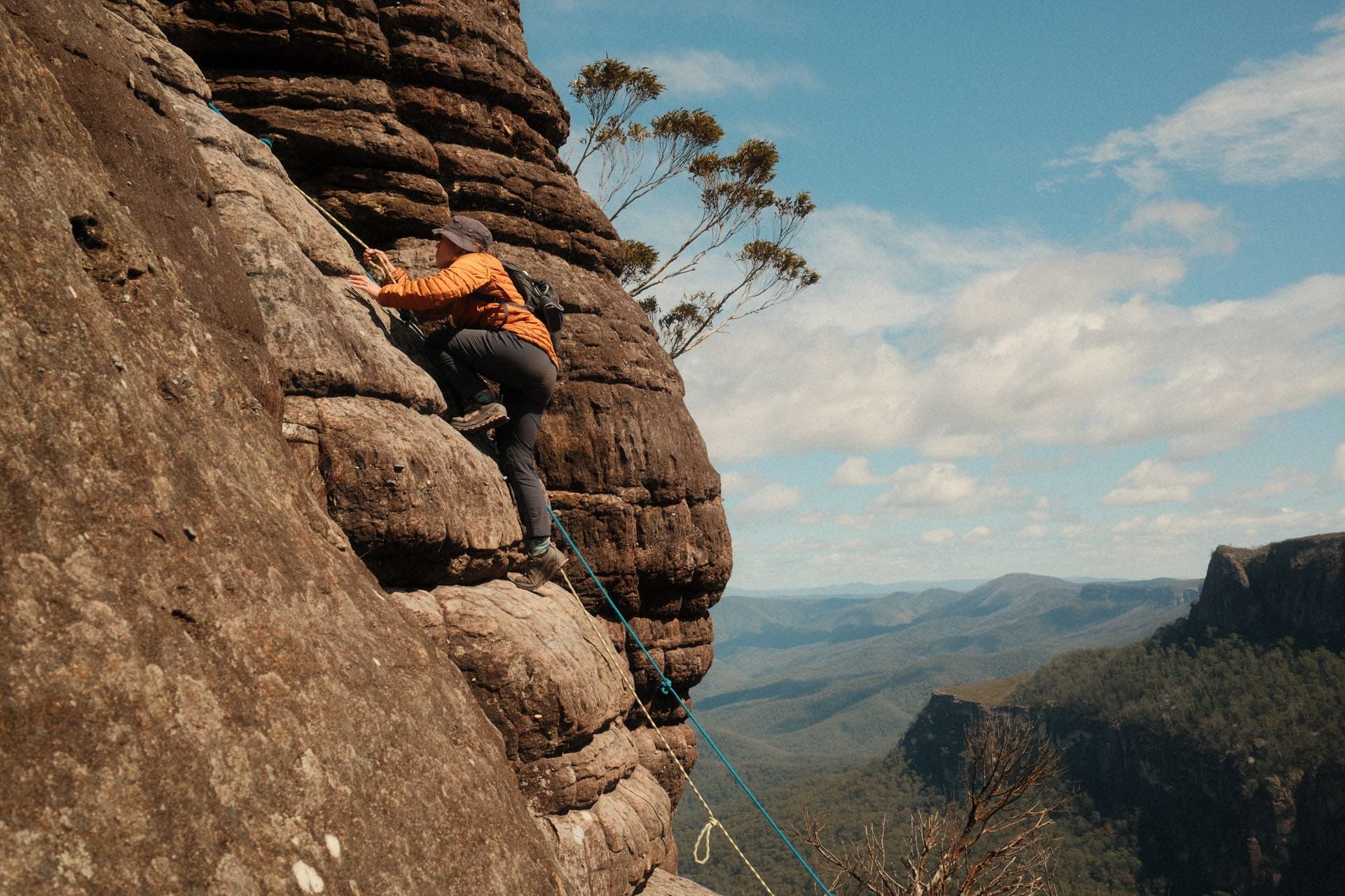 Best Gifts for Outdoor Women: Christmas Gift Ideas, Photo by Jack Brookes, Budawangs, The Castle, NSW, climber, climbing