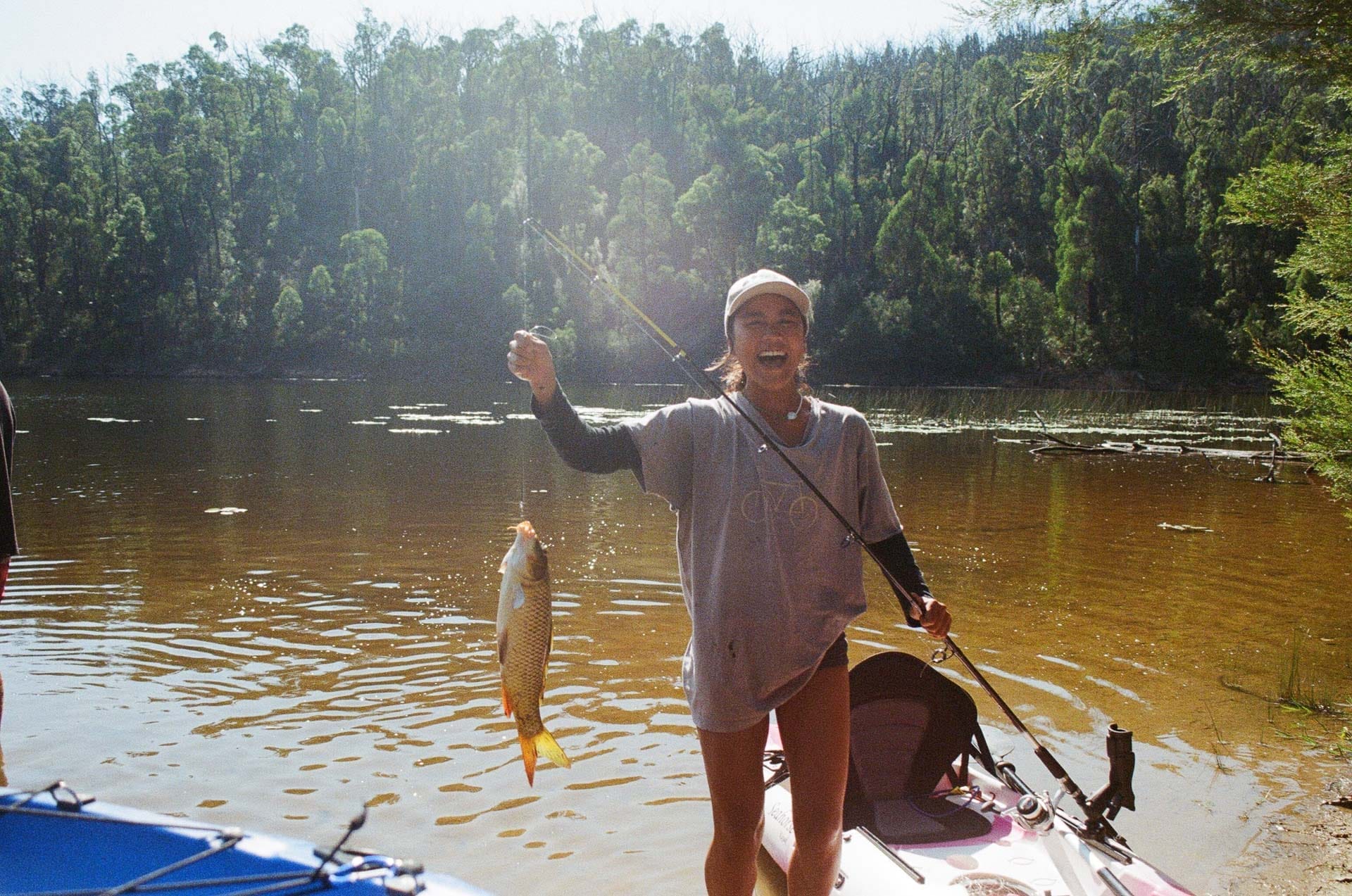 Kangaroo River Kayaking Trip – Your 3-Day DIY Kayaking Trip From Kangaroo Valley, Photo by Sofia Echesortu, kayak trip, kayak camp, paddle camp, southern highlands, fishing