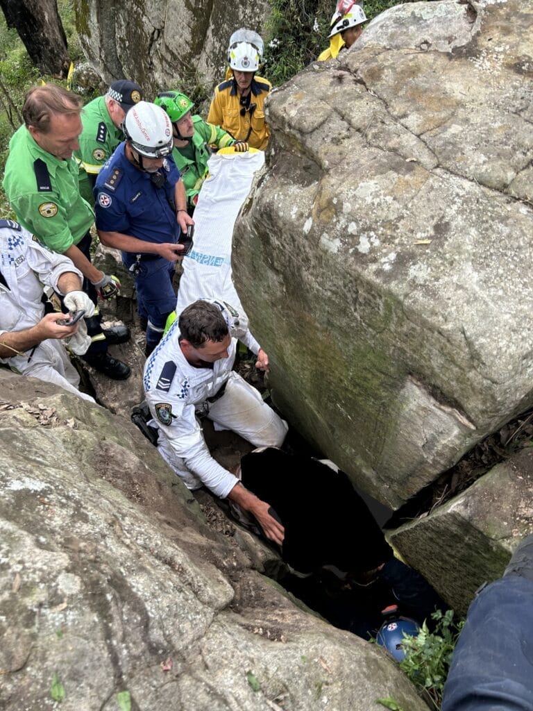 Barefoot Hiker Rescue