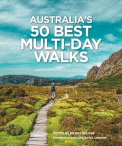 Australia's 50 Best Multi-Day Walks cover, wendy bruere