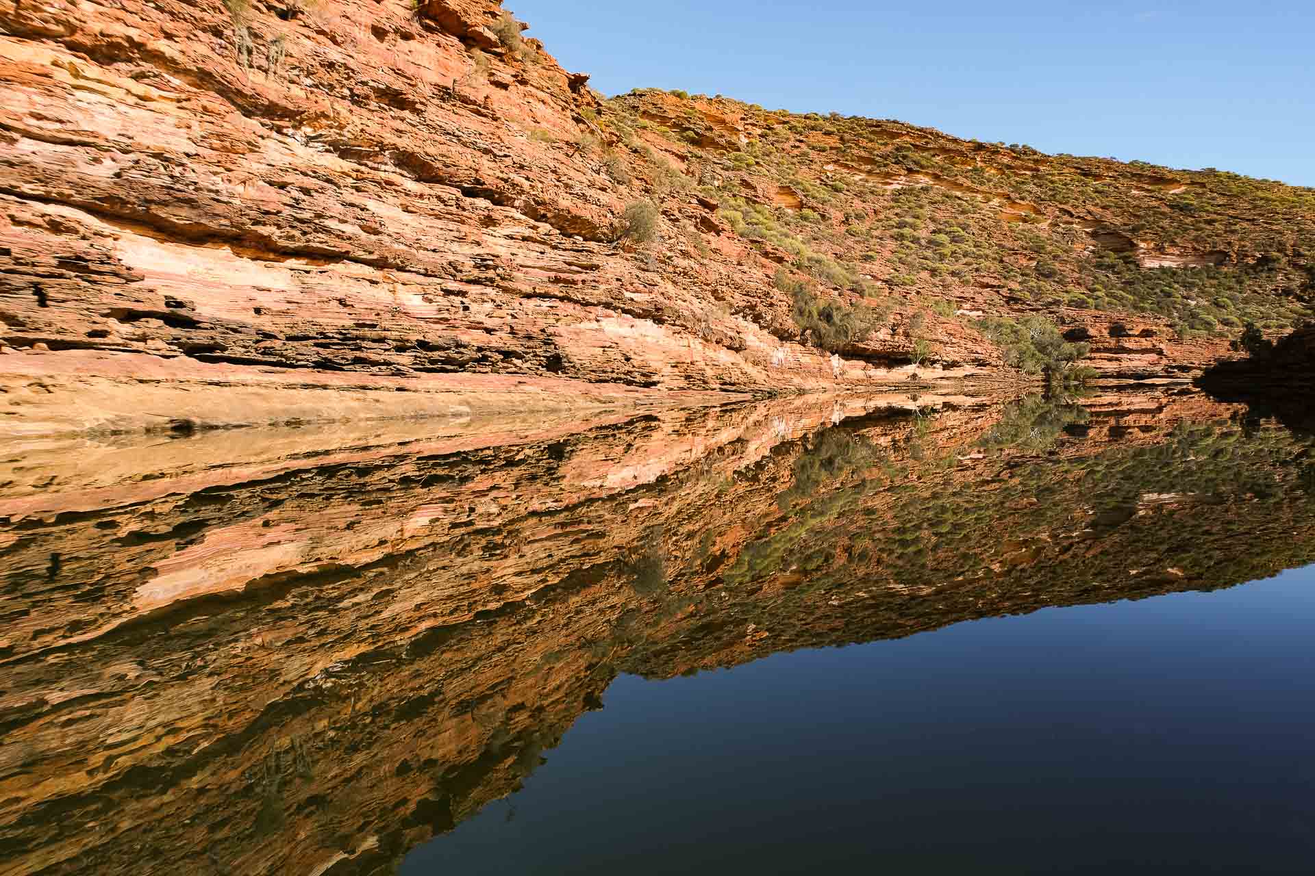 Reflections Murchison River Gorge, Lisa Ikin, kalbarri national park, western australia