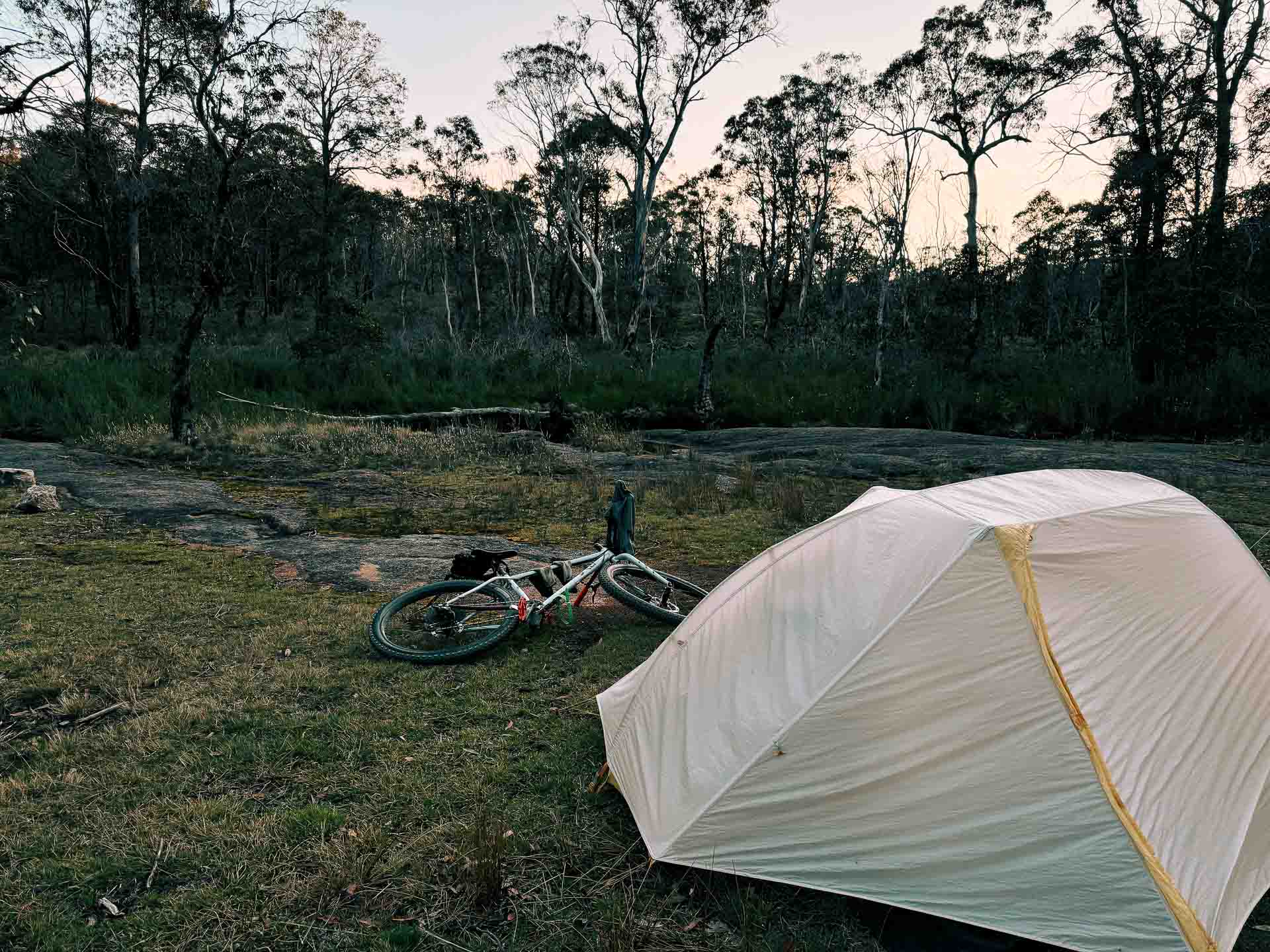 Bikepacking with Tiger Wall