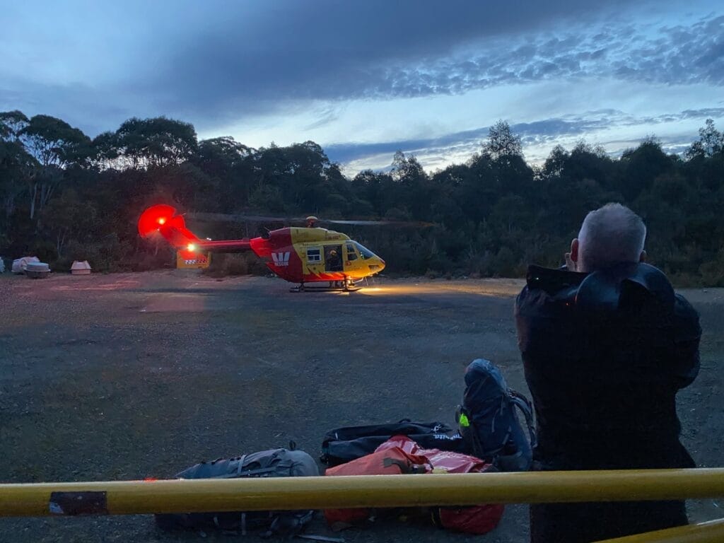 Tasmania Franklin River rescue