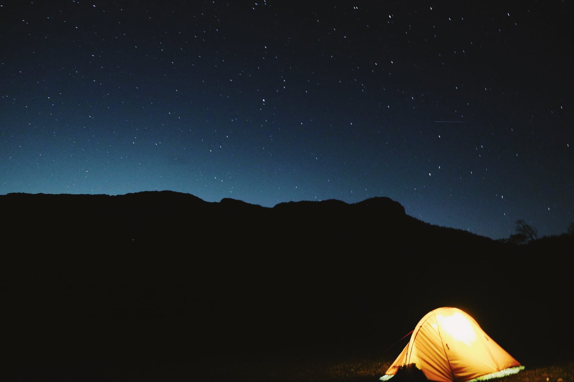 Kedumba Valley at night