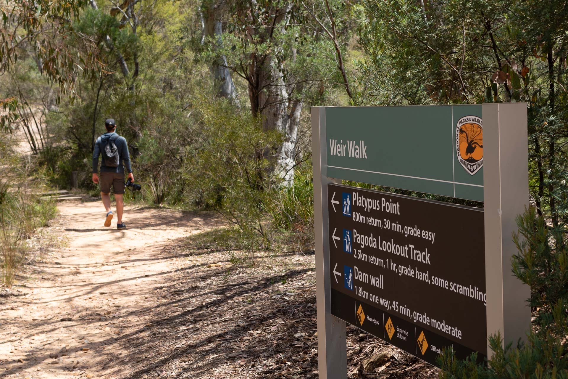 12 Ganguddy Dunns Swamp Weir Walk Sign Andrew Moore