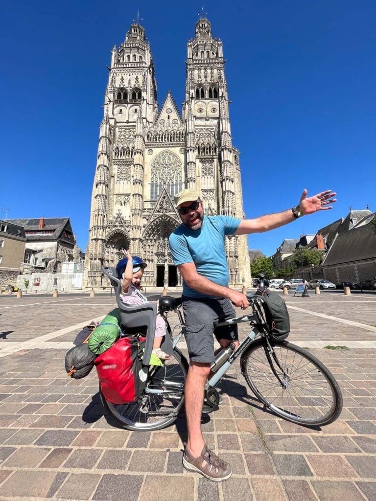 Cycling (Part of) Tour de France (With Our Kids), Photo by Thomas Heatly Smith, Europe, International, tours cathedral