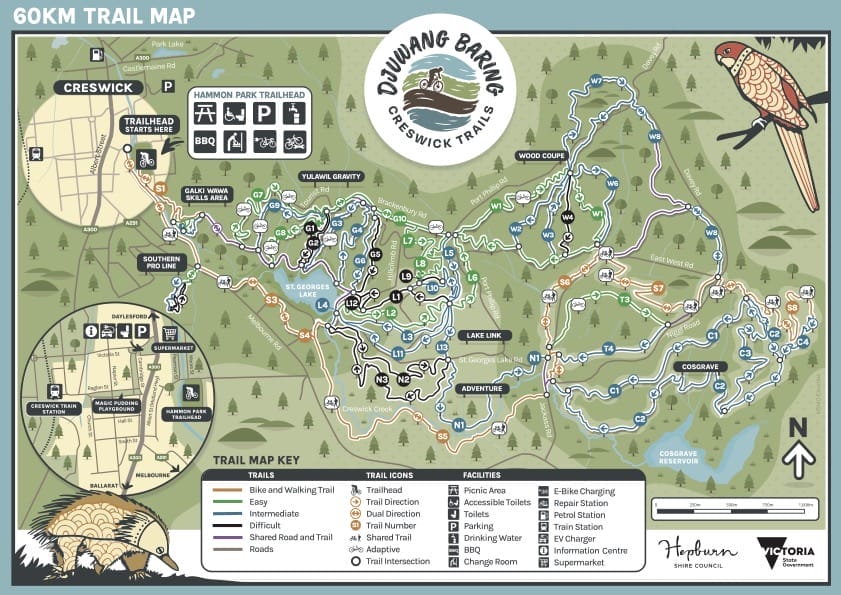 CreswickTrails 60kmMap