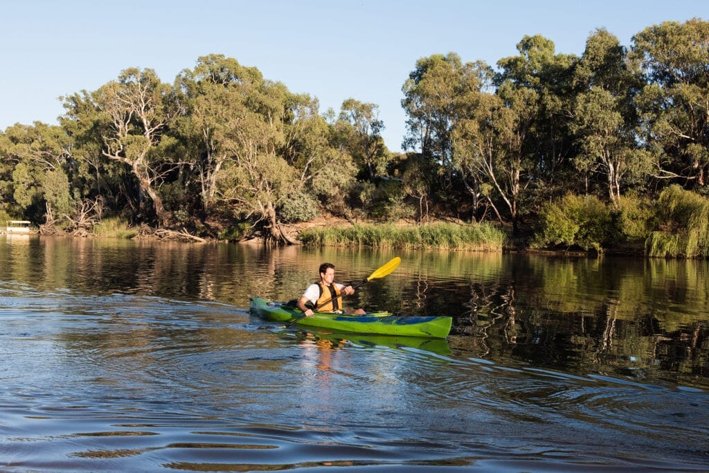Kayak Murray River Adventure Trail Visit Victoria
