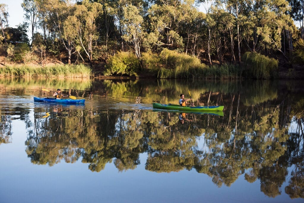 Kayak Murray River Adventure Trail Visit Victoria