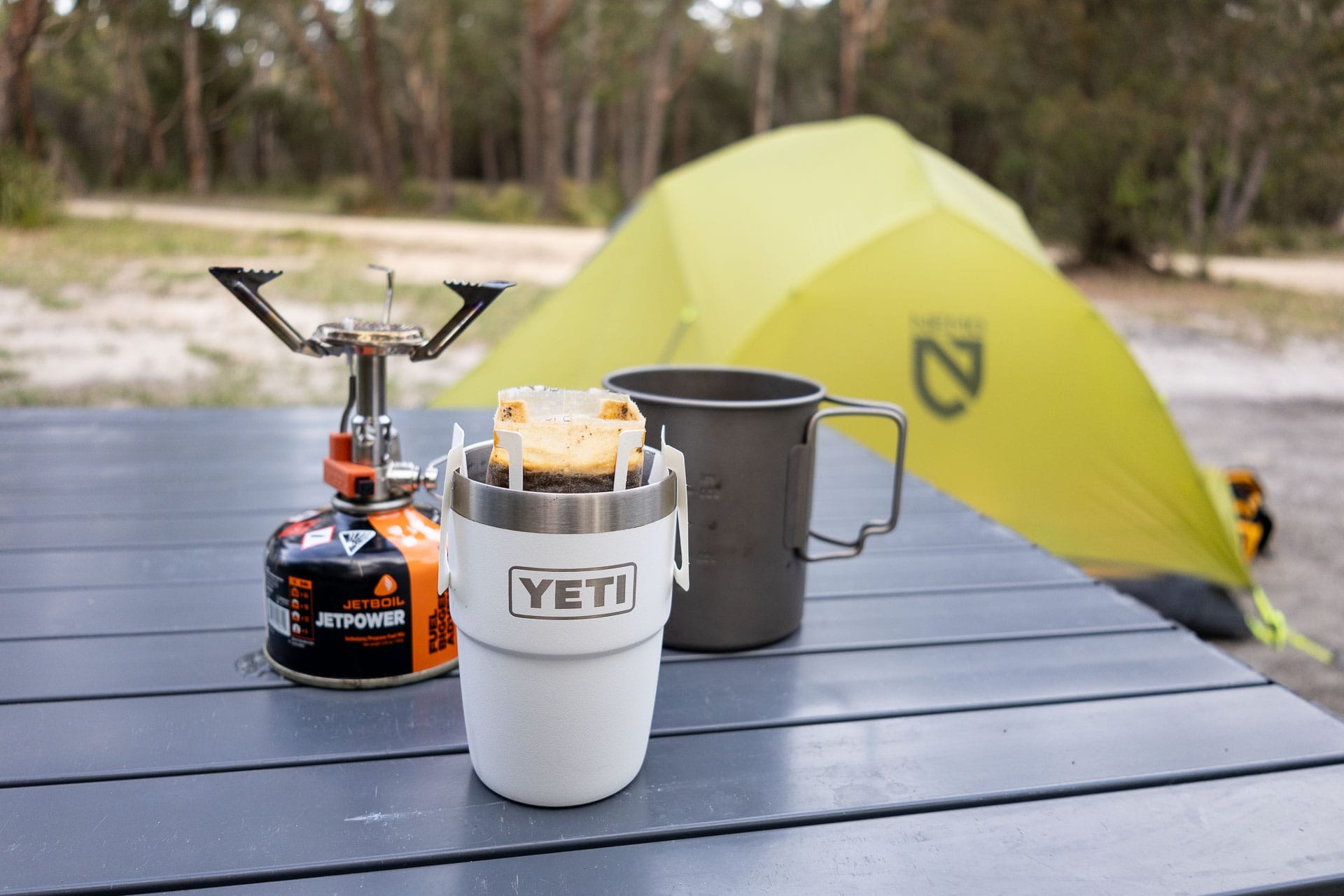 Jetboil MightyMo Hiking Stove – Reviewed & Tested, photo by Tim Ashelford, hiking stove, lightweight, tasmania, camp cooking, coffee, yeti, parachute