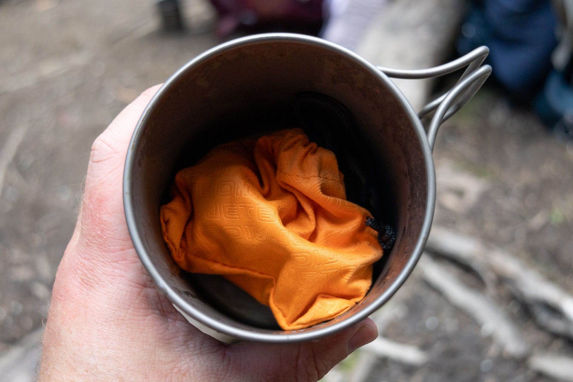 Jetboil MightyMo Hiking Stove – Reviewed & Tested, photo by Tim Ashelford, hiking stove, lightweight, tasmania, camp cooking, packed, bag