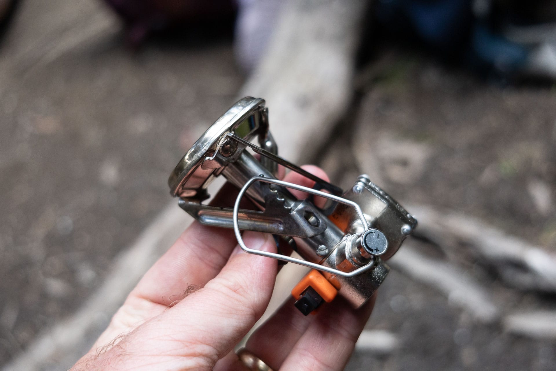 Jetboil MightyMo Hiking Stove – Reviewed & Tested, photo by Tim Ashelford, hiking stove, lightweight, tasmania, camp cooking, folded up