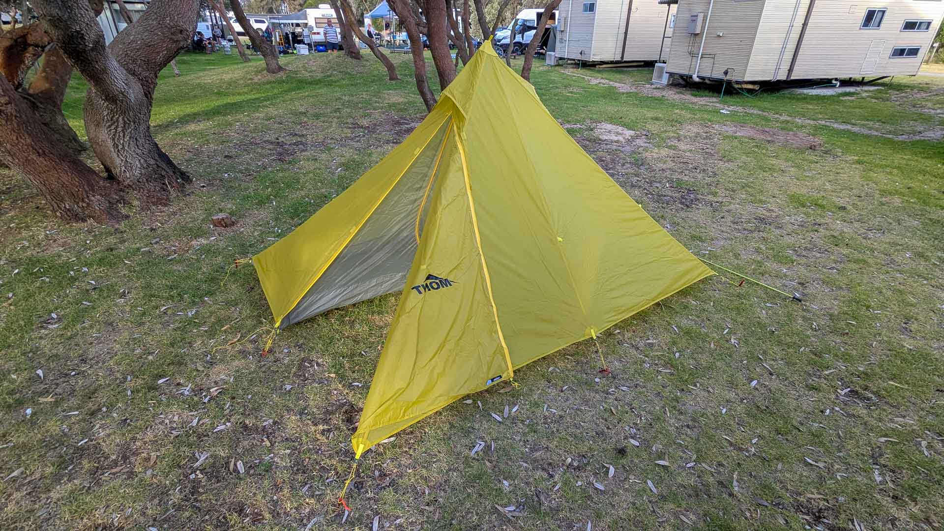 Mont Hypermid 2 Ultralight Pyramid Tent With Half Inner Reviewed & Tested, photos @jessleenehme, Bass Coast, Victoria