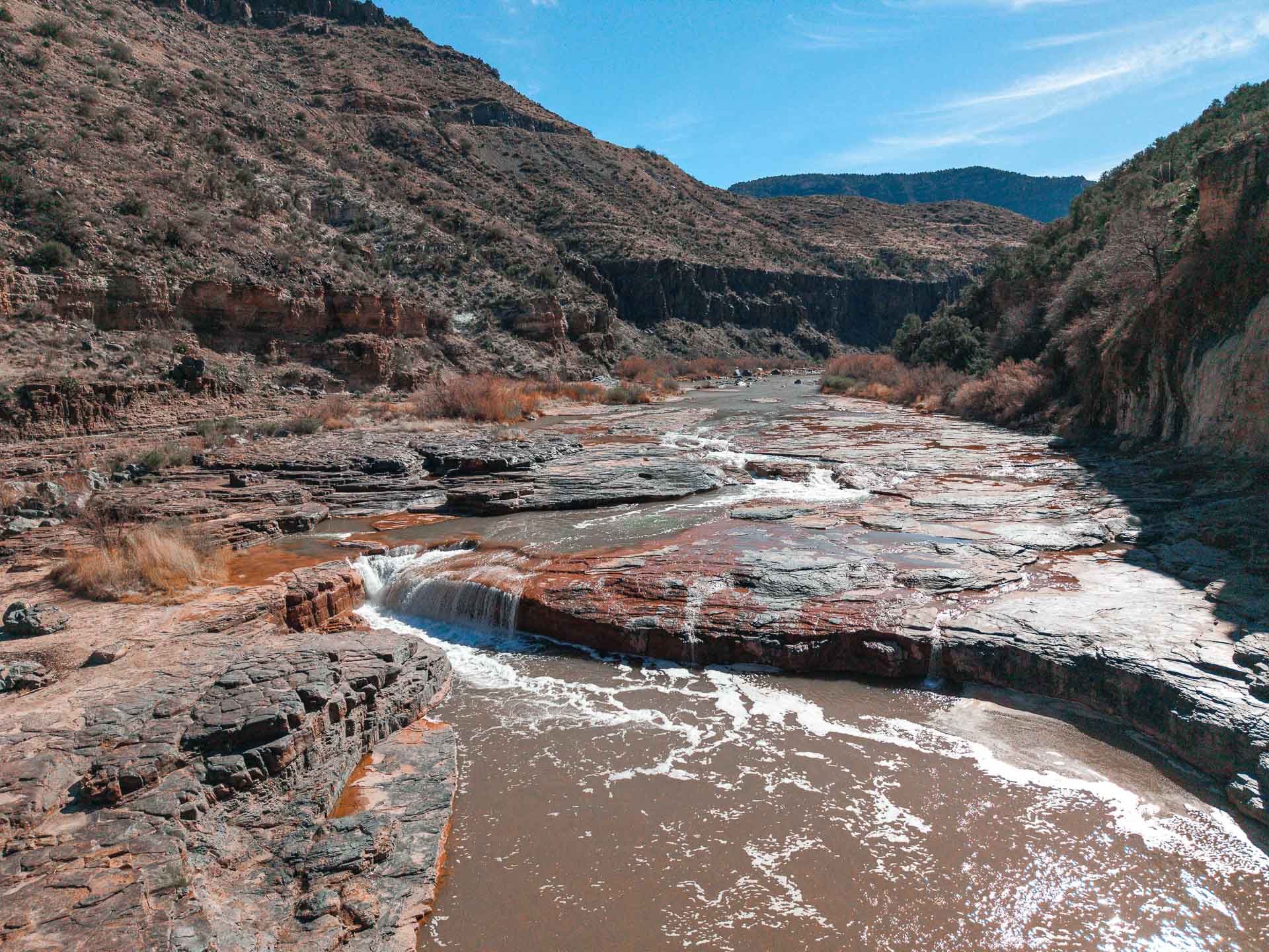Salt River, Arizona, photo by Jess bonde, ari001, Apache Falls