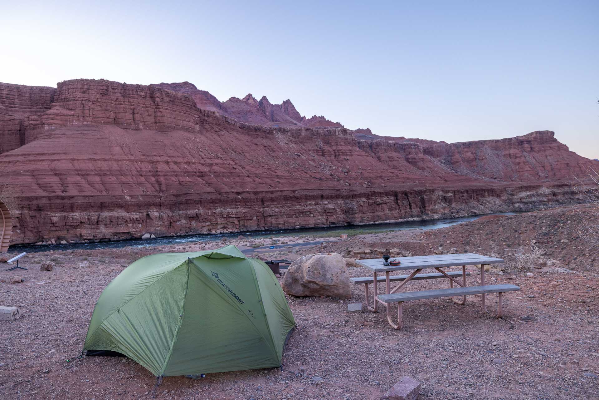 Page, Arizona, photo by Jess bonde, ari001, sea to summit, tent, telos TR2