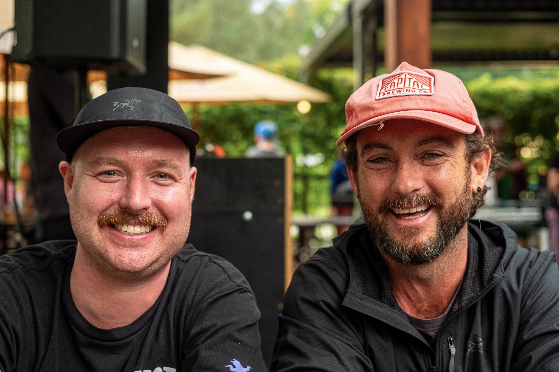 I Spent a Weekend in the Arc'teryx X Capital Brewing Athlete House for "Research Purposes", tim ashelford, buffalo stampede, bright, victoria, photo by sam heaton, tim and jonny at bright brewery