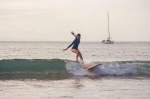 Being Bad at Surfing is…Good?, Photo by Amy Naylor, surfing lesson, noosa