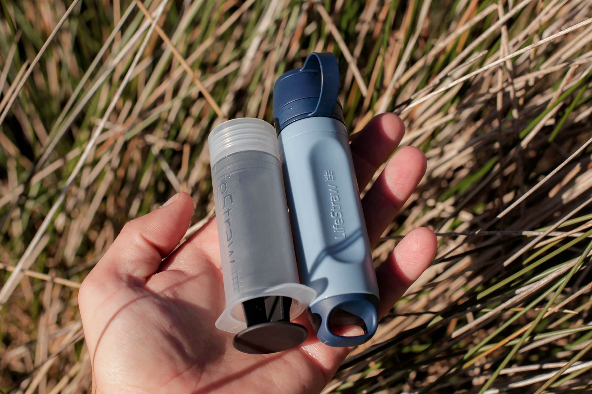 Which Lifestraw Peak Series Water Filter is Best For You?, Solo and cleaning syringe, Photographer Jack Maher, alpine, nsw, water filtration