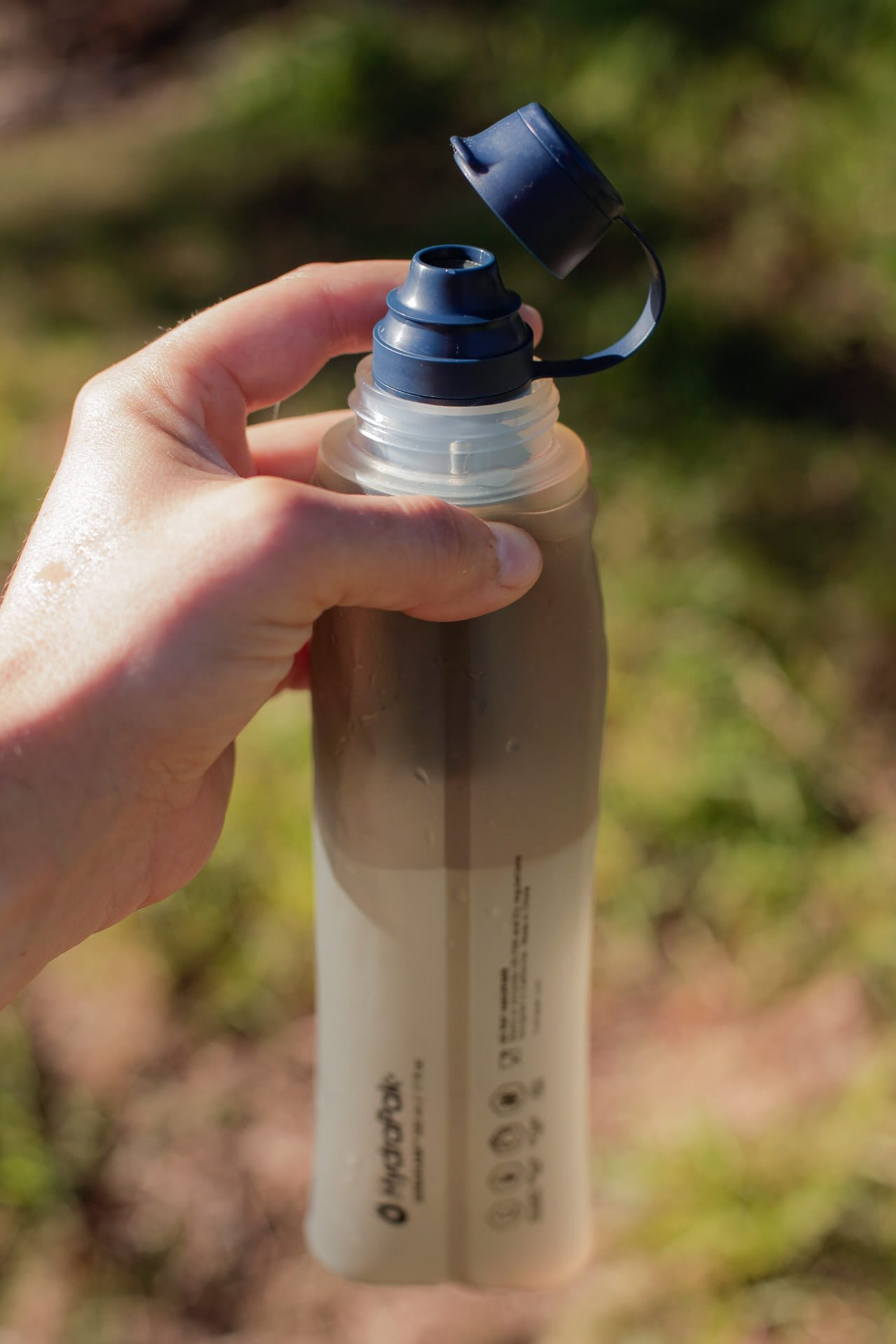 Which Lifestraw Peak Series Water Filter is Best For You?, solo in a soft flask, Photographer Jack Maher, alpine, nsw, water filtration