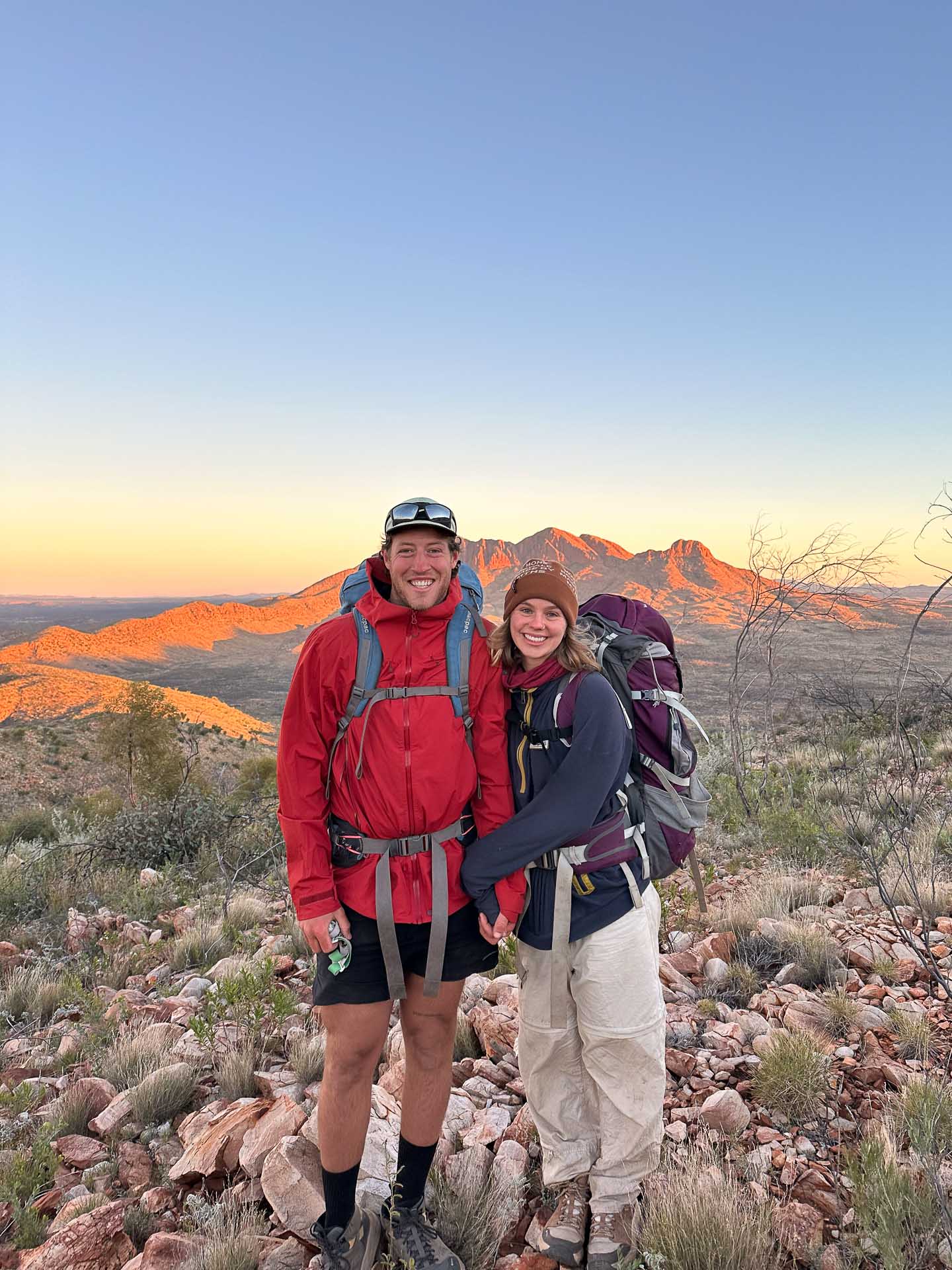 Hiking the Larapinta Trail in the Teva Grandview Max GTX, Teva Grandview Max GTX Boots – Reviewed & Tested, Pippa Salmon, larapinta, NT,