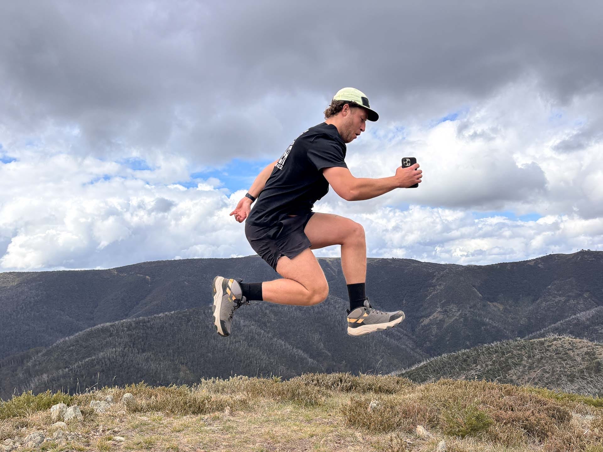 Teva Grandview Max GTX Boots – Reviewed & Tested, Pippa Salmon, jump