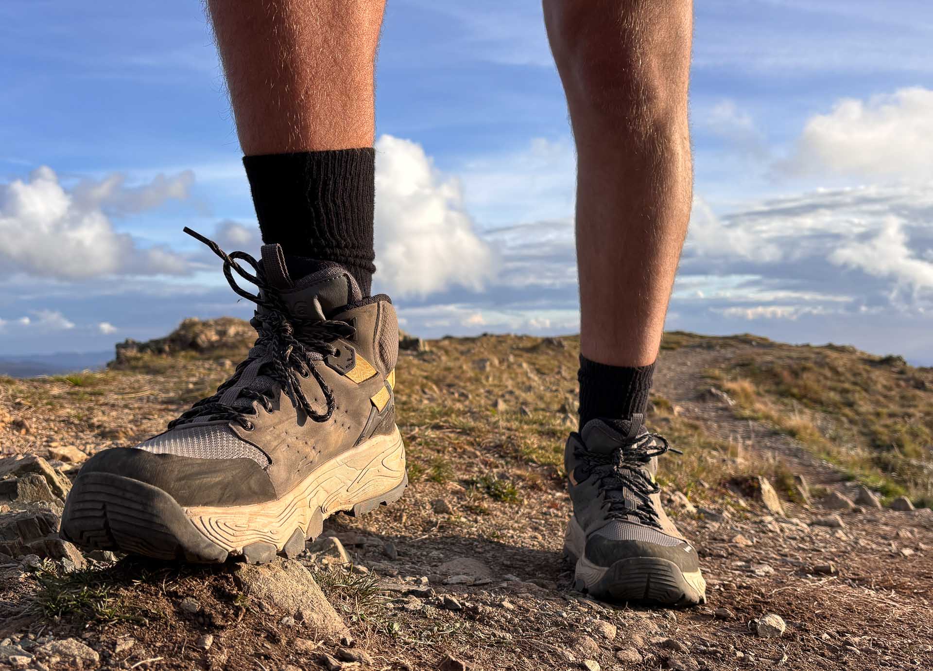 Detailing on the sole looks like map contours, Check ‘em out!, Teva Grandview Max GTX Boots – Reviewed & Tested, Pippa Salmon, larapinta, NT