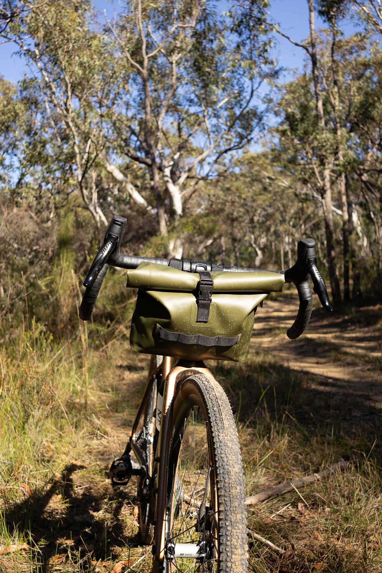 Expedition Units Project M23 Waterproof Field Bag – Tested & Reviewed, Tim Ashelford, bikepacking, gravel bike, perimiter trail, sydney, nsw
