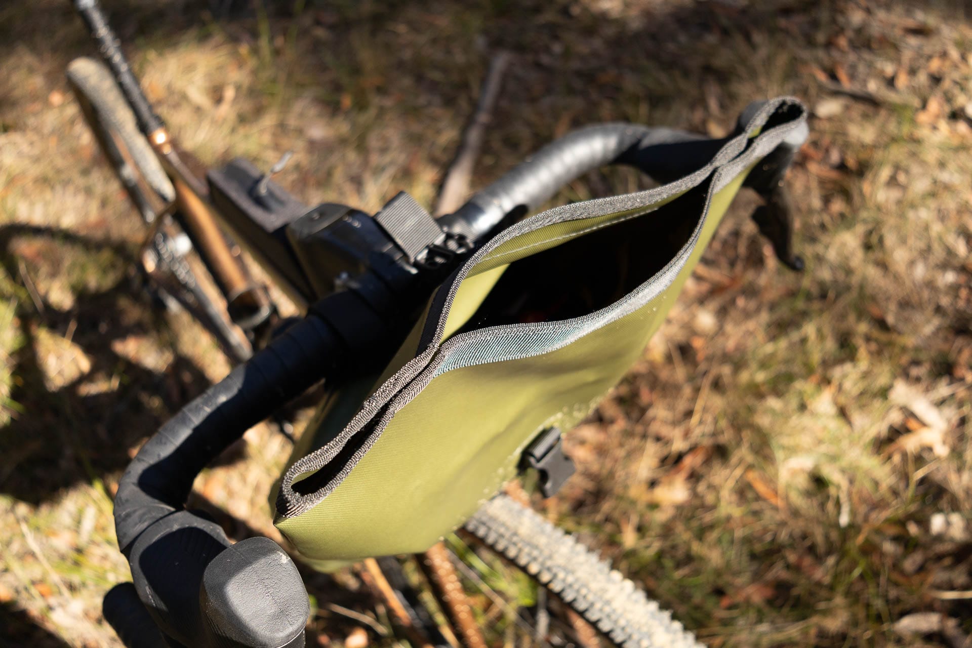 Expedition Units Project M23 Waterproof Field Bag – Tested & Reviewed, Tim Ashelford, bikepacking, gravel bike, perimiter trail, sydney, nsw