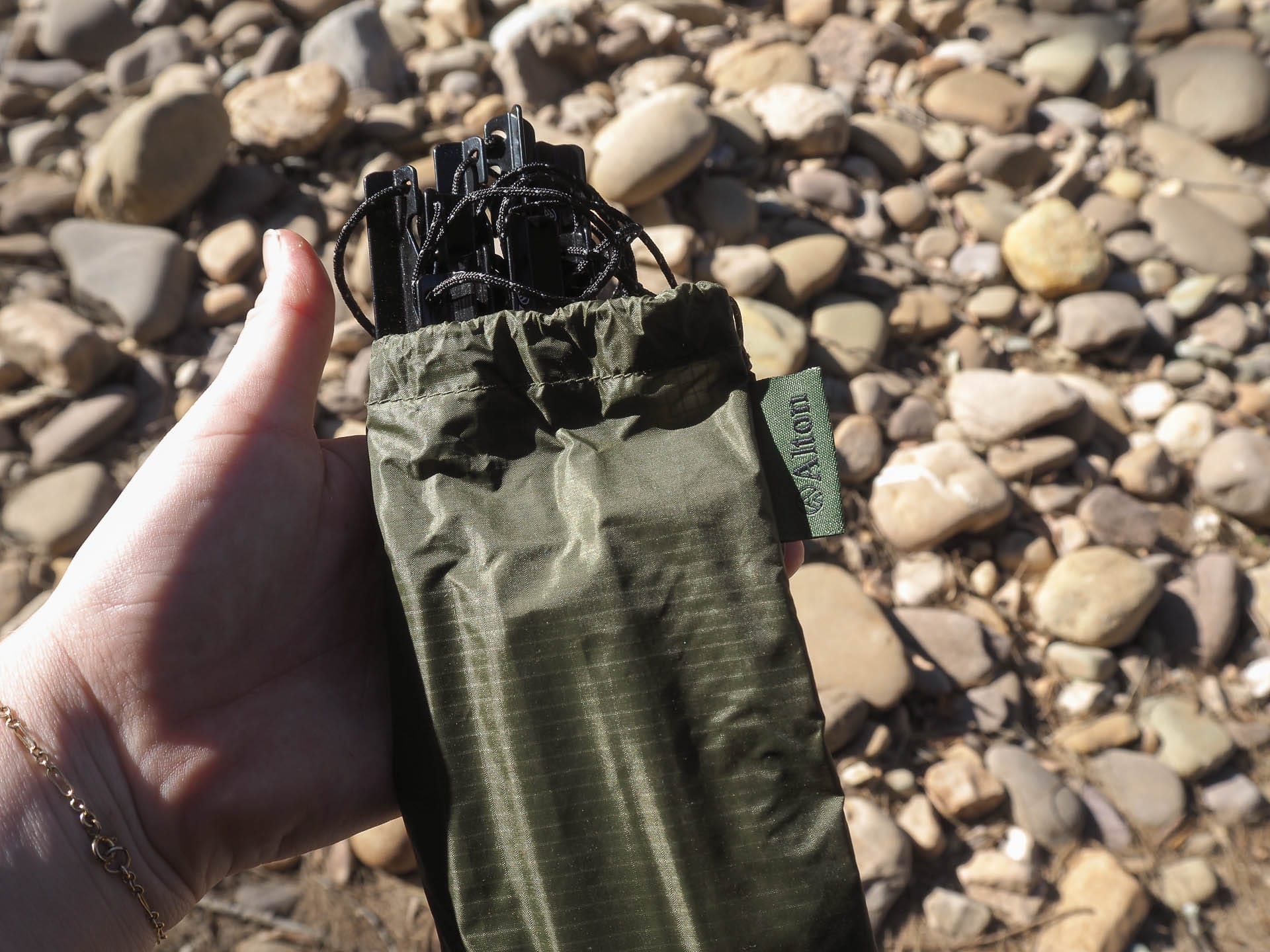 Alton Ultralight Camping Hammock Set – Reviewed & Tested, Anna Wall in hammock, photo by Tim Ashelford, alton tarp