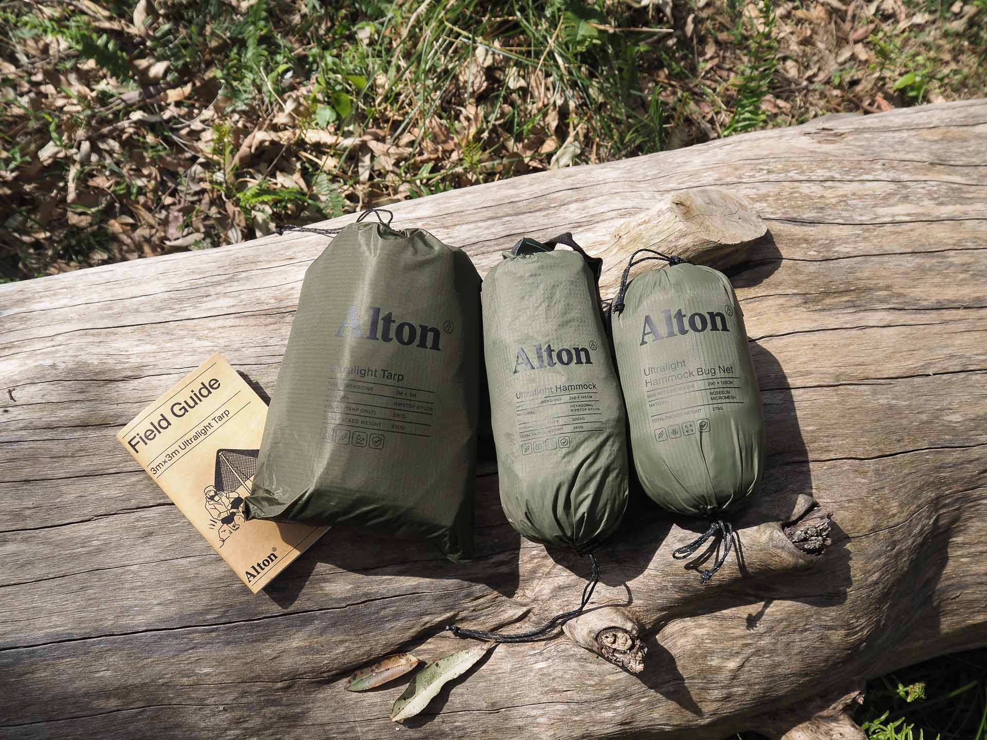 Alton Ultralight Camping Hammock Set – Reviewed & Tested, Anna Wall in hammock, photo by Tim Ashelford, sunset