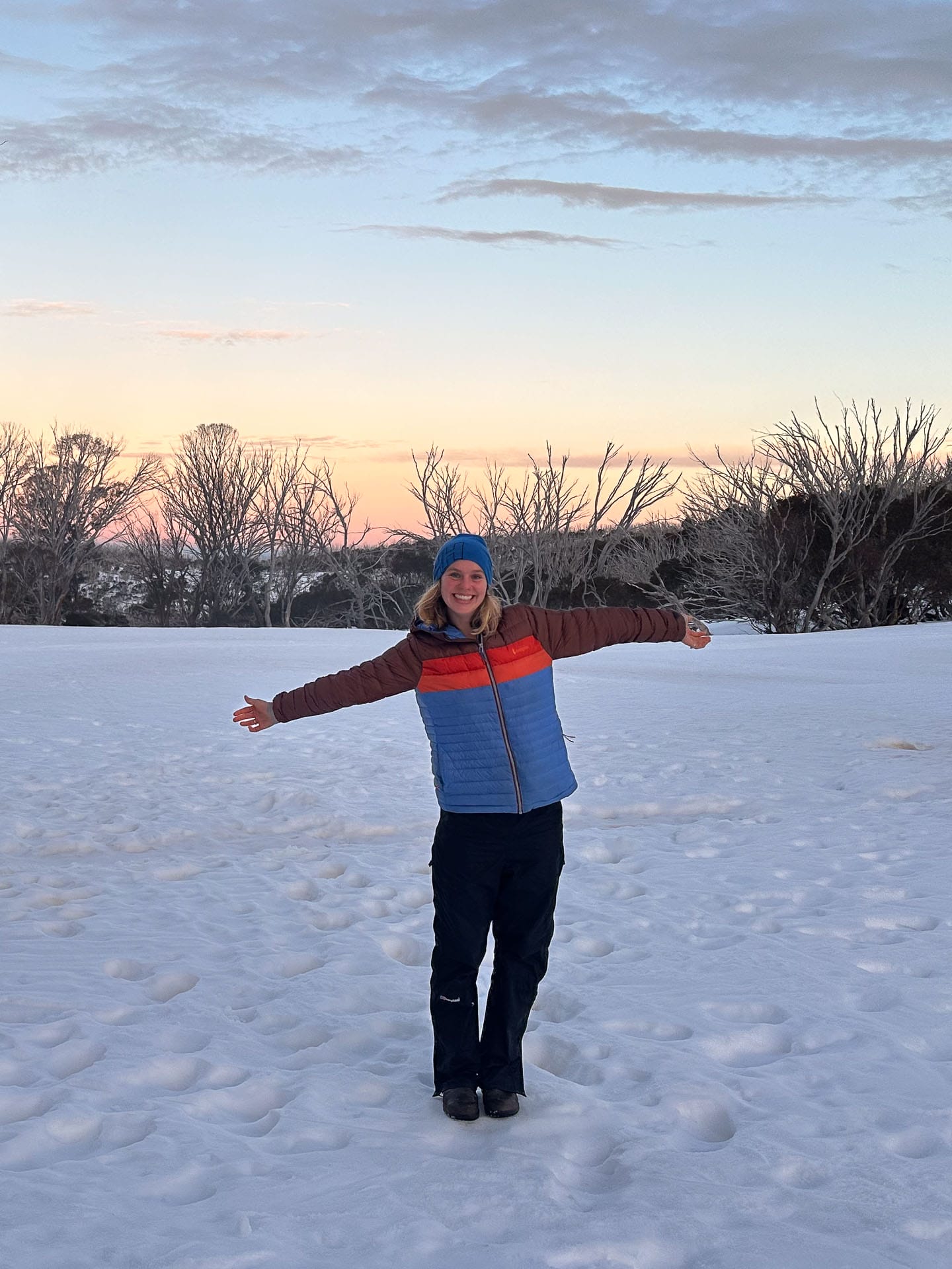 Cotopaxi Fuego Hooded Down Jacket – Reviewed and Tested, pippa salmon, gear review, high country, victoria, pippa, like a sunrise