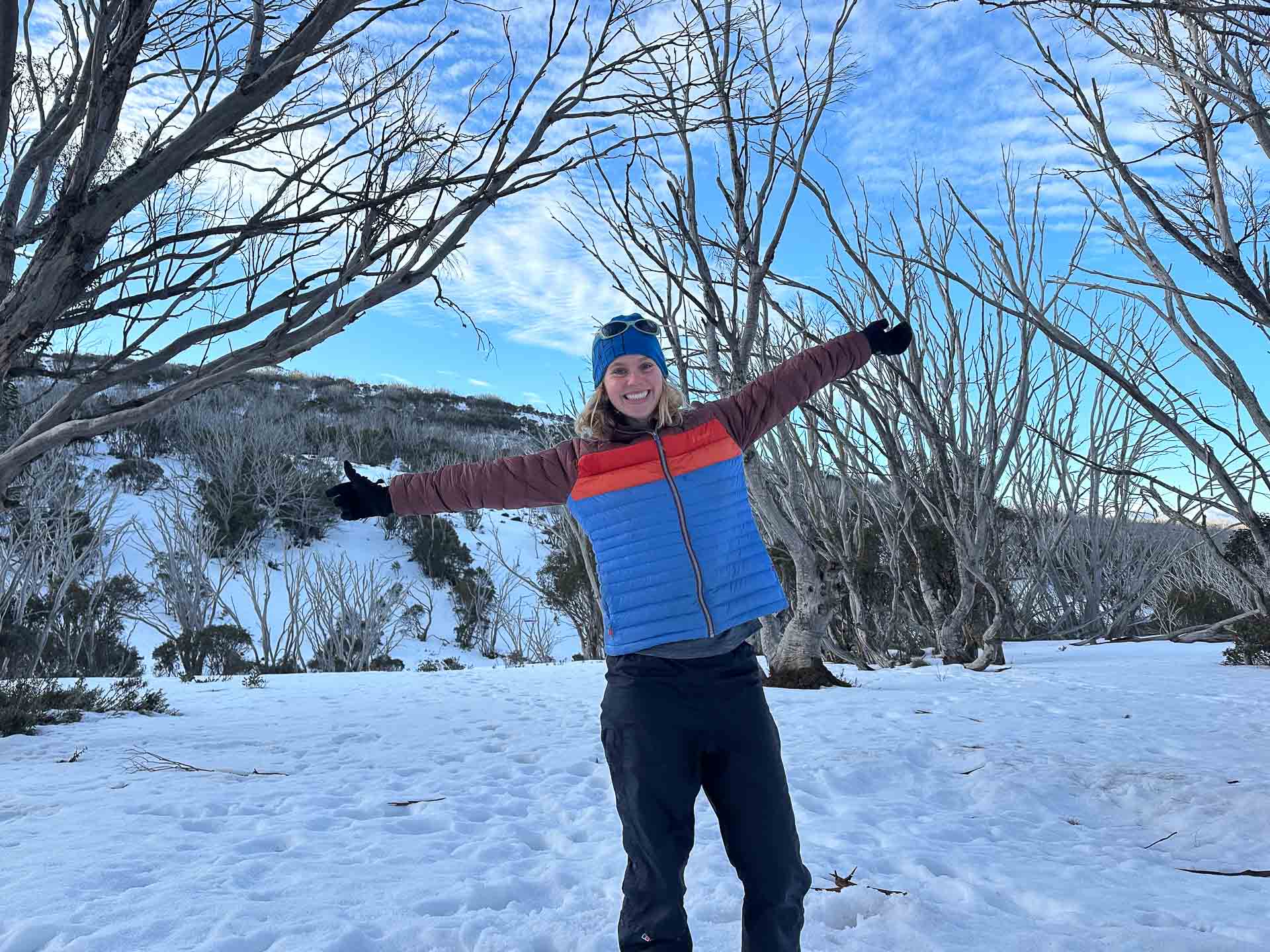 Cotopaxi Fuego Hooded Down Jacket – Reviewed and Tested, pippa salmon, gear review, high country, victoria, backcountry, skiing