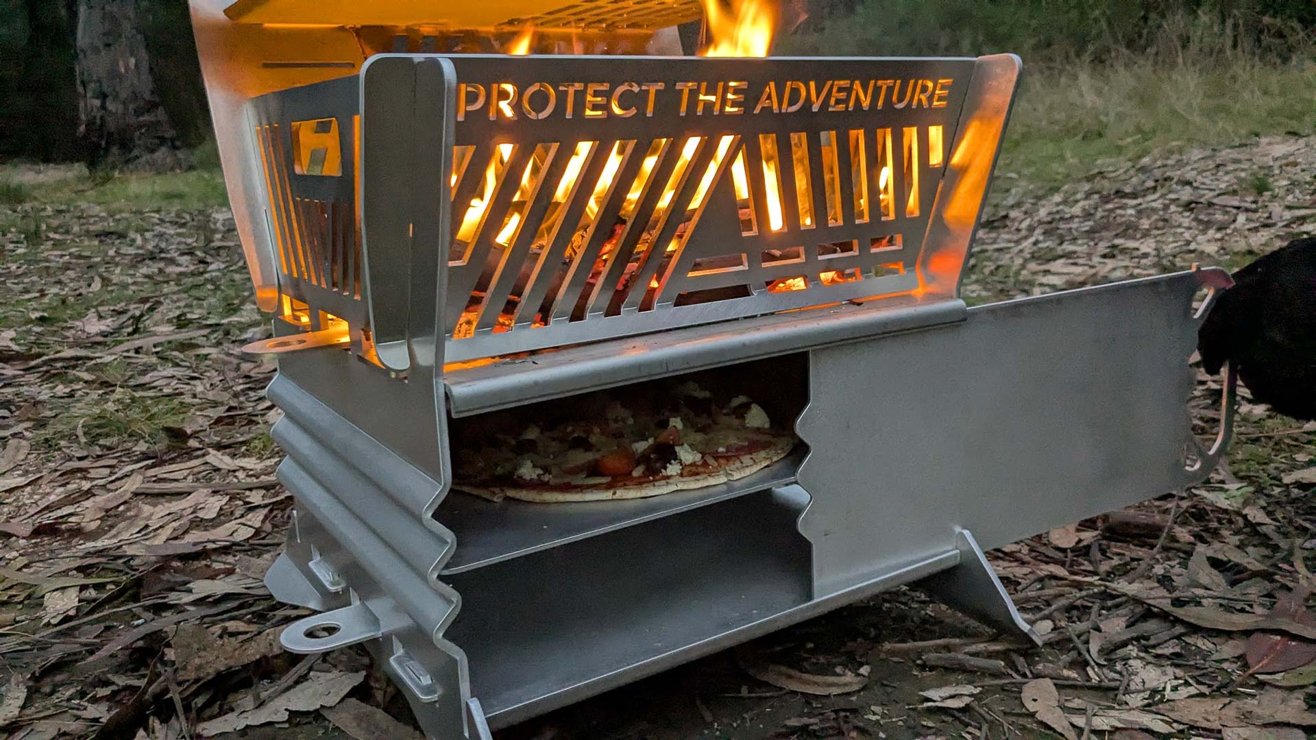Stratus Outdoors Firepit Oven – Reviewed & Tested, Jess Barlow, gear review, camp cooking,