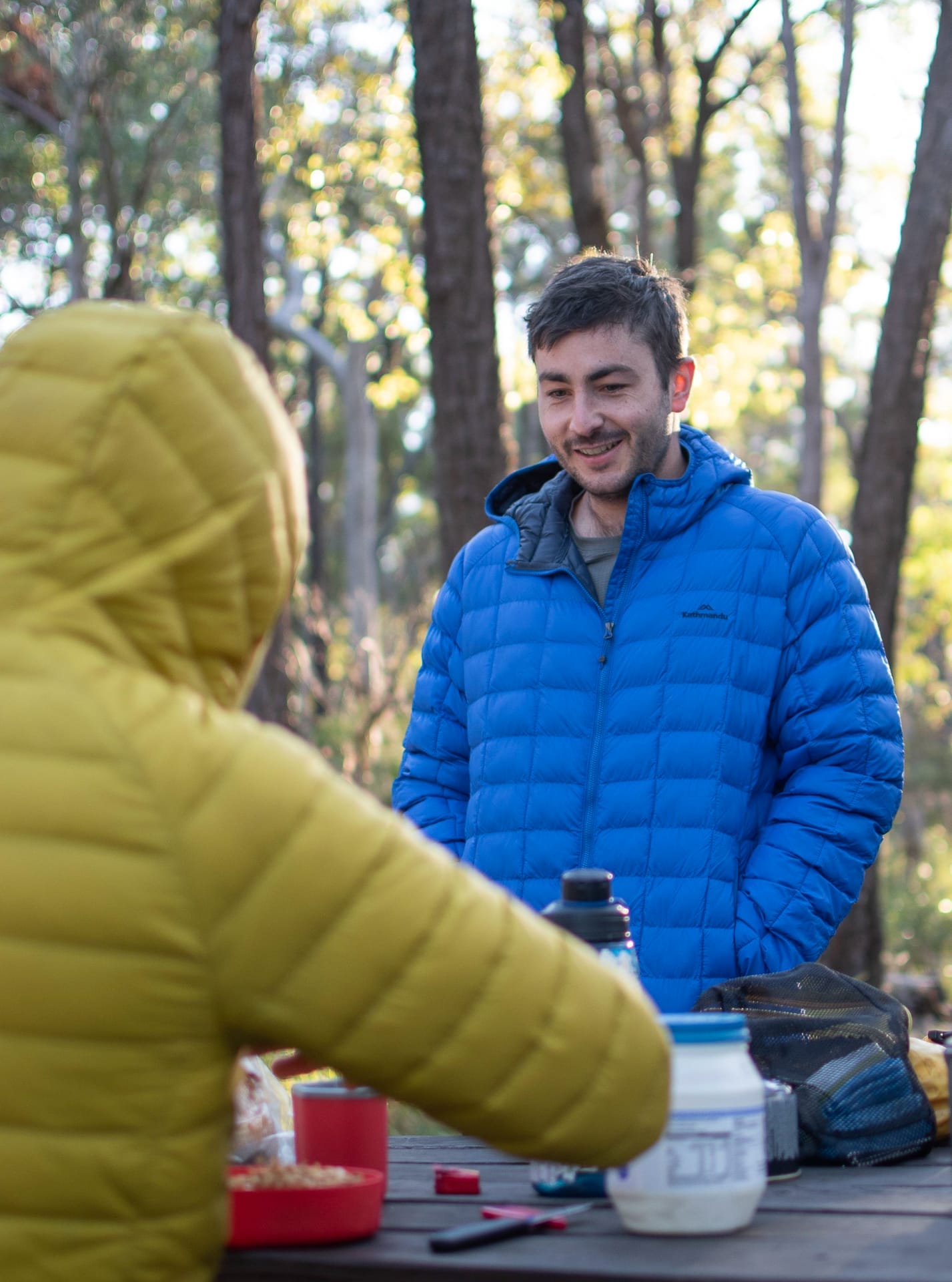 Kathmandu Heli Down & Insulated Jackets – Tested & Reviewed, photos by Andrew Moore, model Aidan Howes, camping, puffer jackets, chuffed