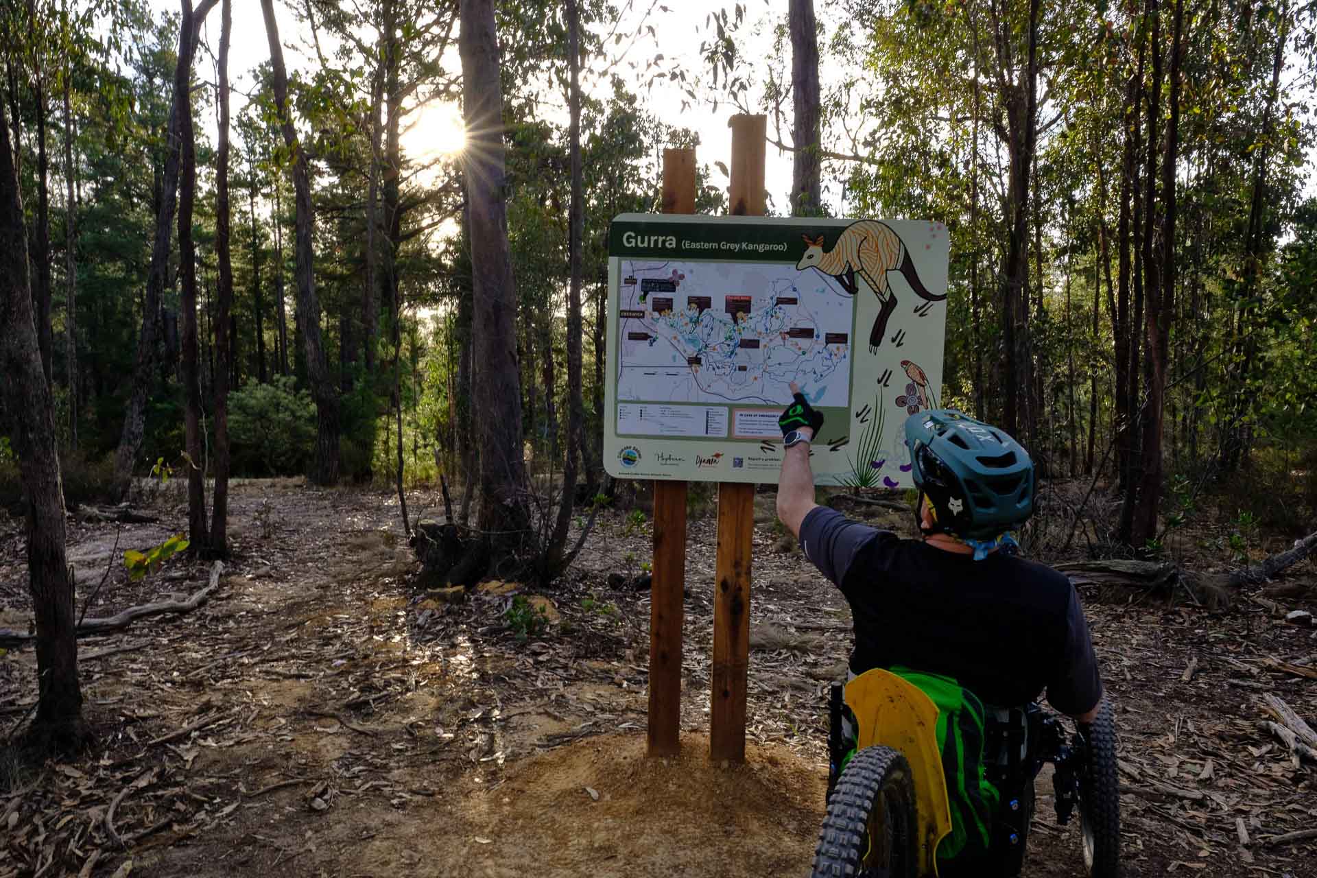 Three Trails in Ballarat That Make Adventure Accessible to Everyone, Moey Strong, TMV002,adaptive-mountain-biking-creswick-trails-exploration (2)