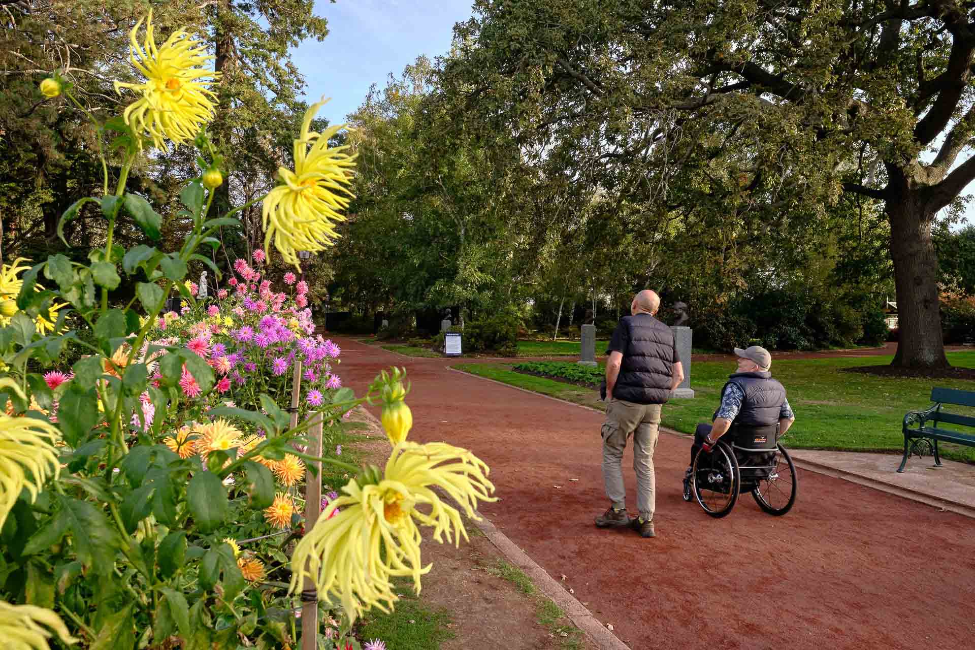 Three Trails in Ballarat That Make Adventure Accessible to Everyone, Moey Strong, TMV002, stunning-floral-walkways-relaxing-ballarat-botanical-gardens