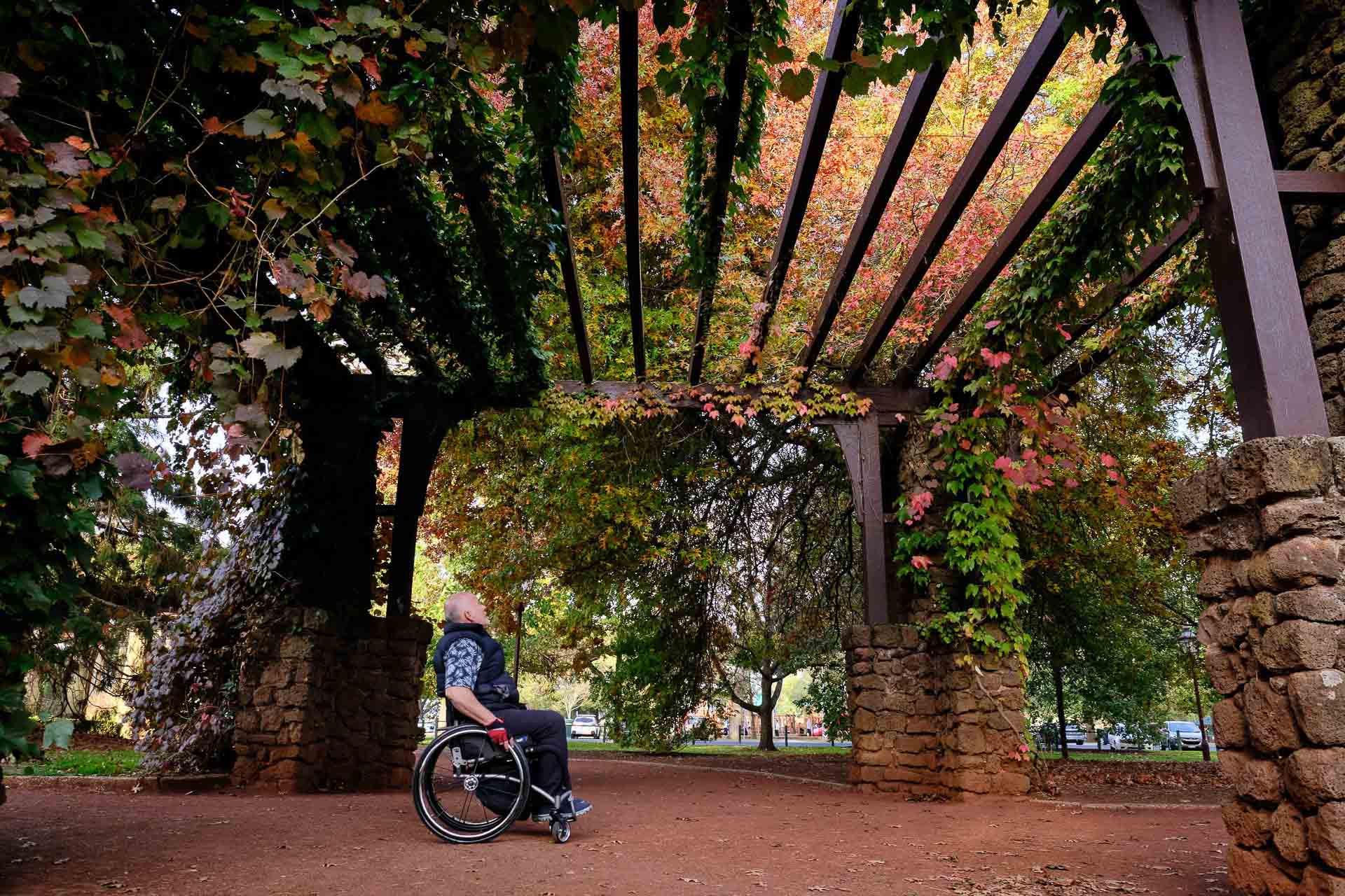 Three Trails in Ballarat That Make Adventure Accessible to Everyone, Moey Strong, TMV002, peaceful-wheelchair-accessible-path-ballarat-botanical-gardens