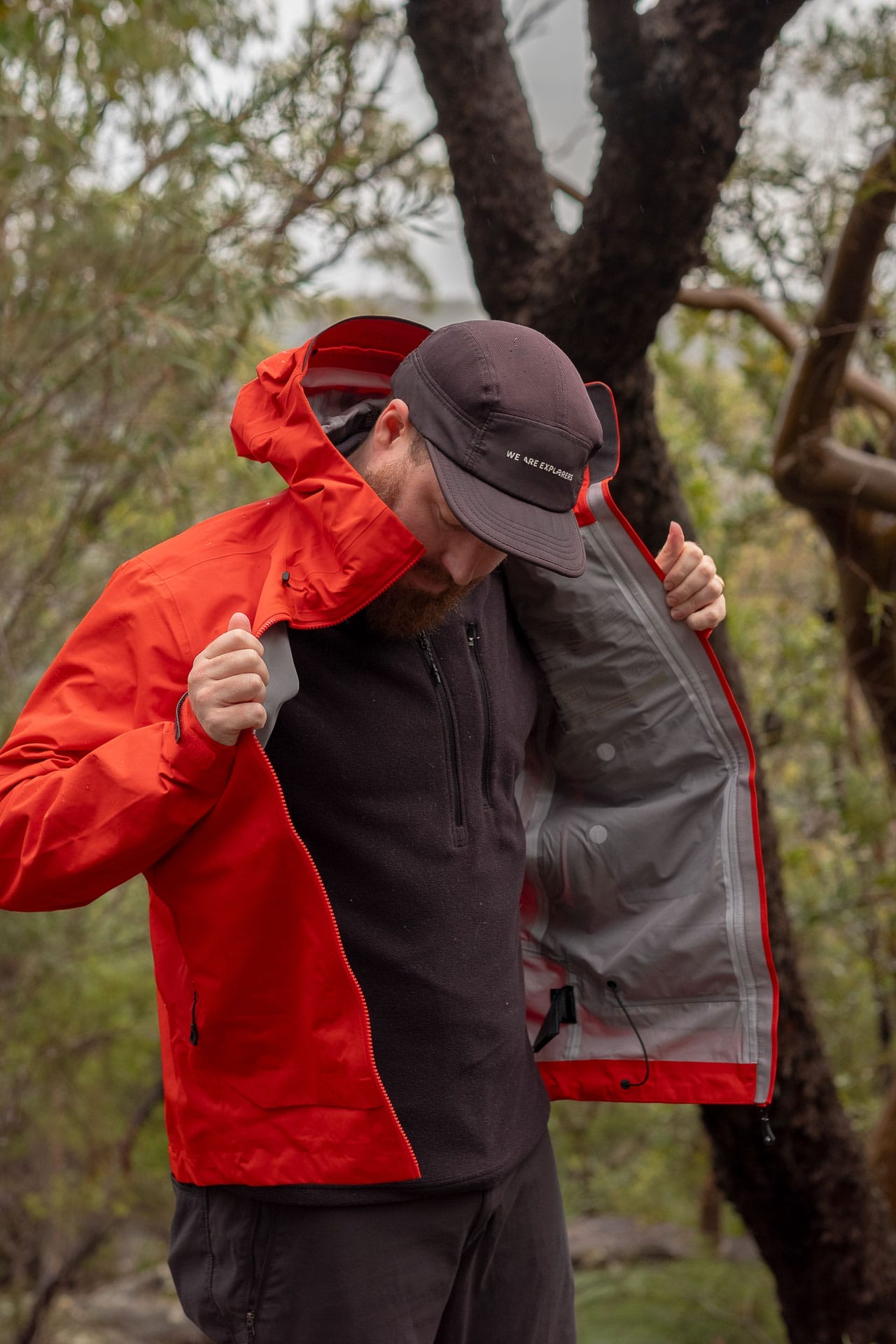 Helly Hansen Odin 9 Worlds Infinity 3L Jacket – First Look, photo by Sam Heaton, modelling by Tim Ashelford, rain jacket