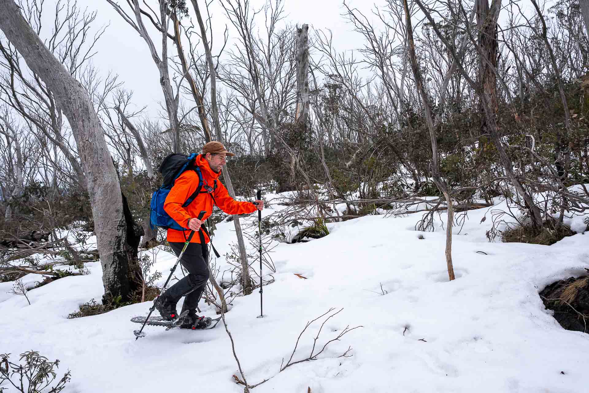 Mont Xen LT Softshell Pants – Reviewed & Tested, bimberi wilderness, jon harris, ACT, snow, snowshoe
