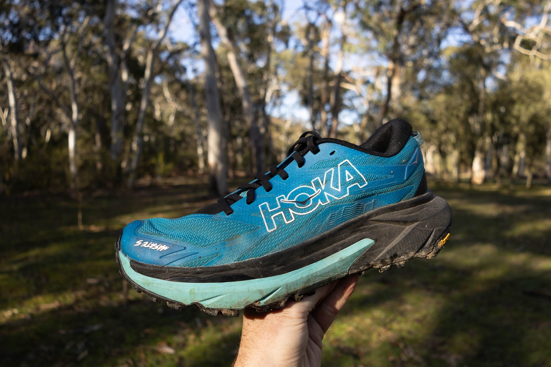 Hoka’s Mafate 5 Might be the Ultimate Trail Running All-Rounder, photos by Tim Ashelford, trail runner, technical, forefoot